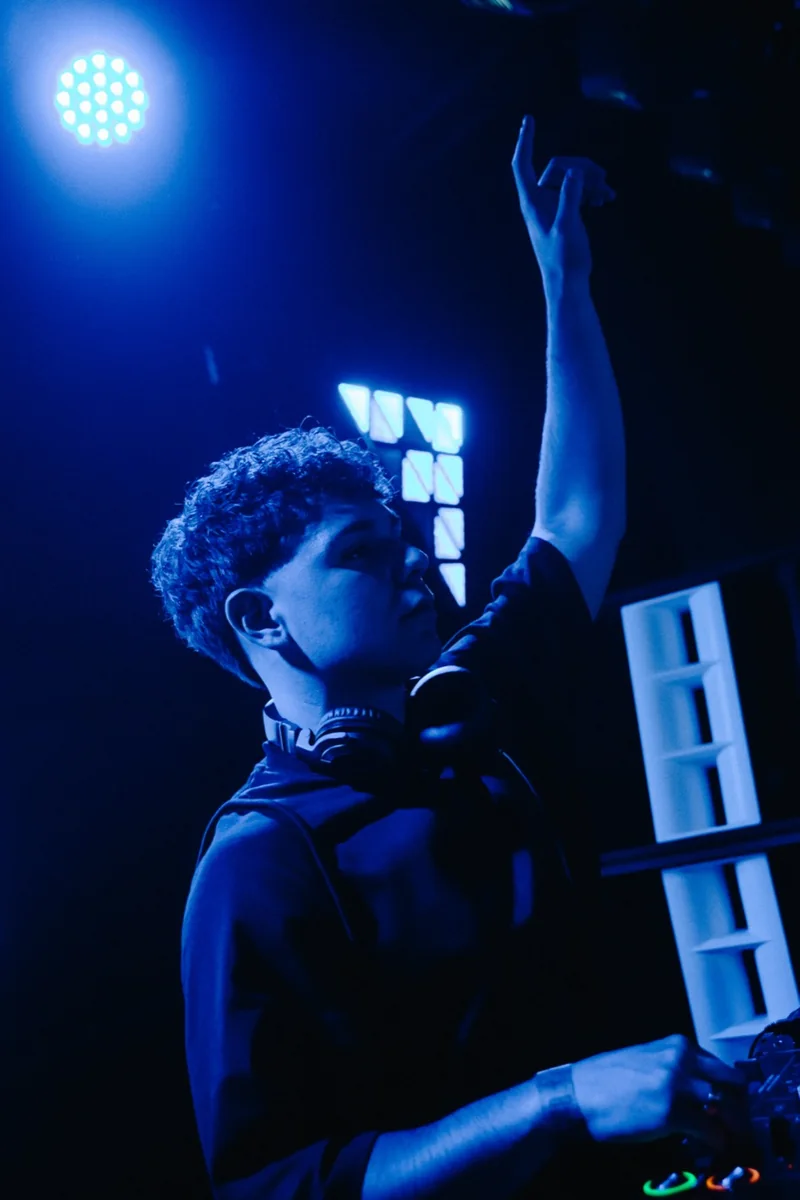 Un momento sul palco del festival